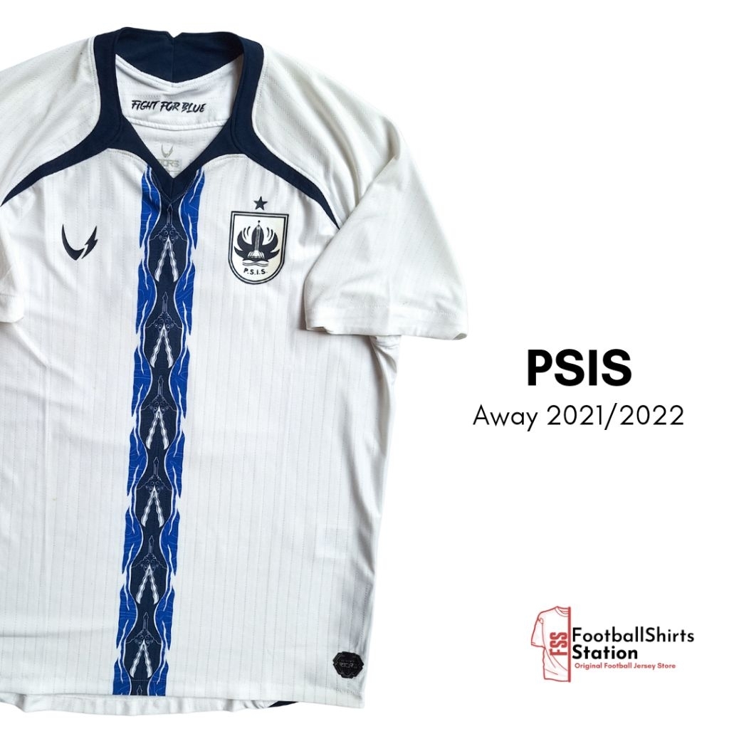 Jersey PSIS Semarang Away 2021/2022 P2R Stadium Version Nameset Marukawa Size XXL Original Riors