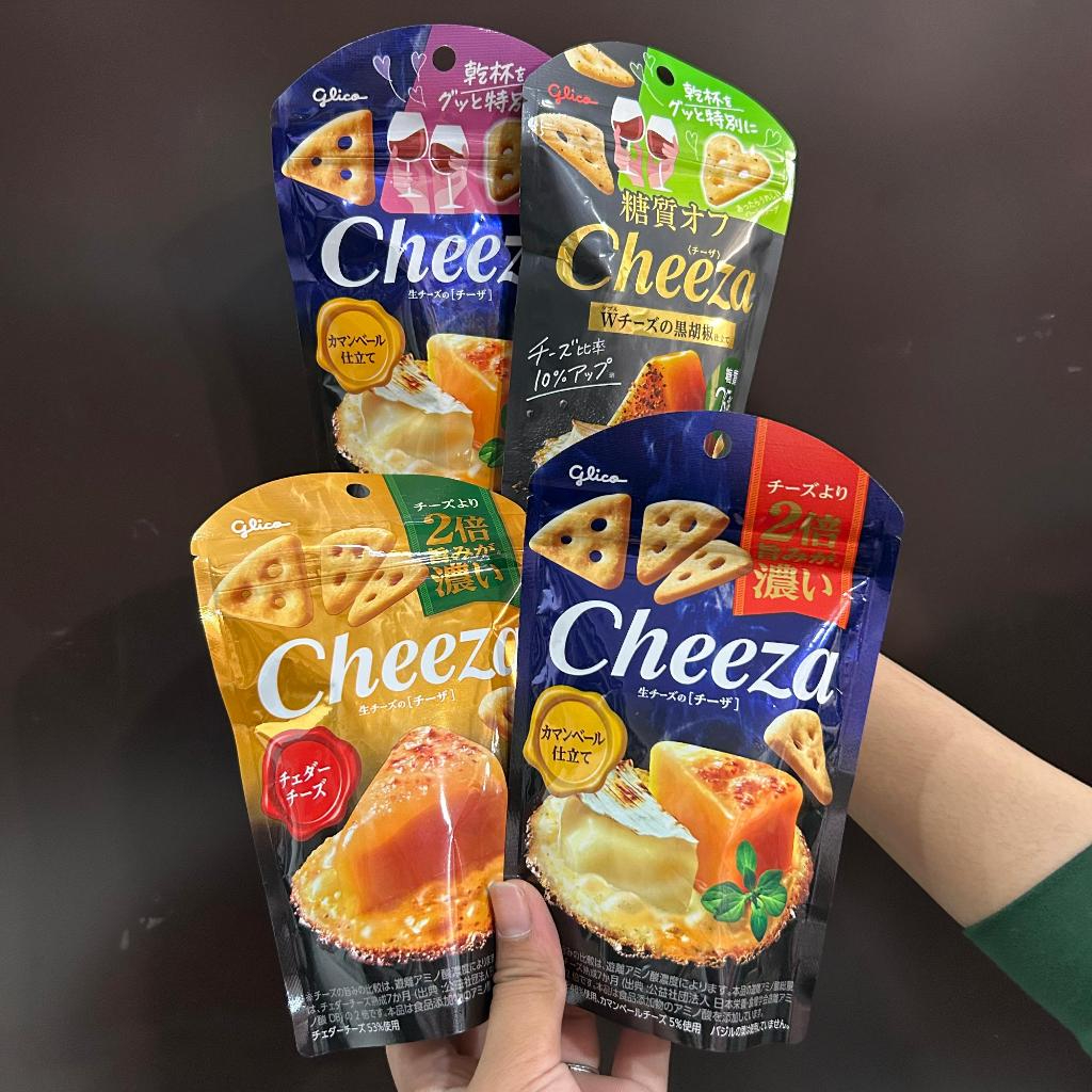 

GLICO CHEEZA CRACKERS 36gr SNACK CRISPY CHEESE FLAVOR - BISKUIT JAPAN