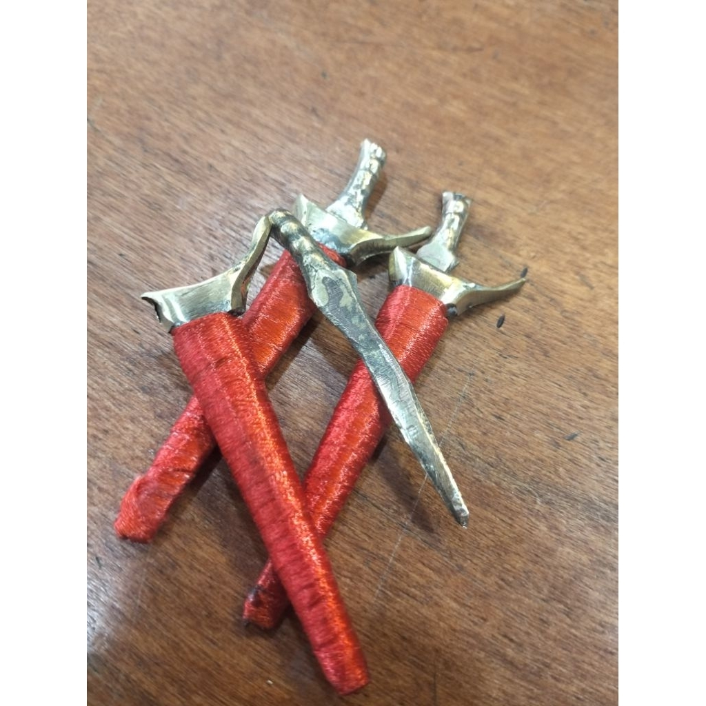koleksi keris mini/keris pita merah kuningan