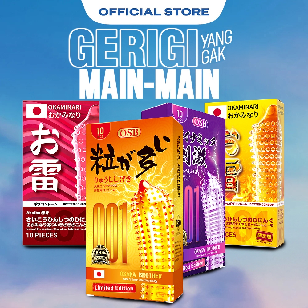 Kondom Bergerigi Tipis 001 Varian Terlengkap