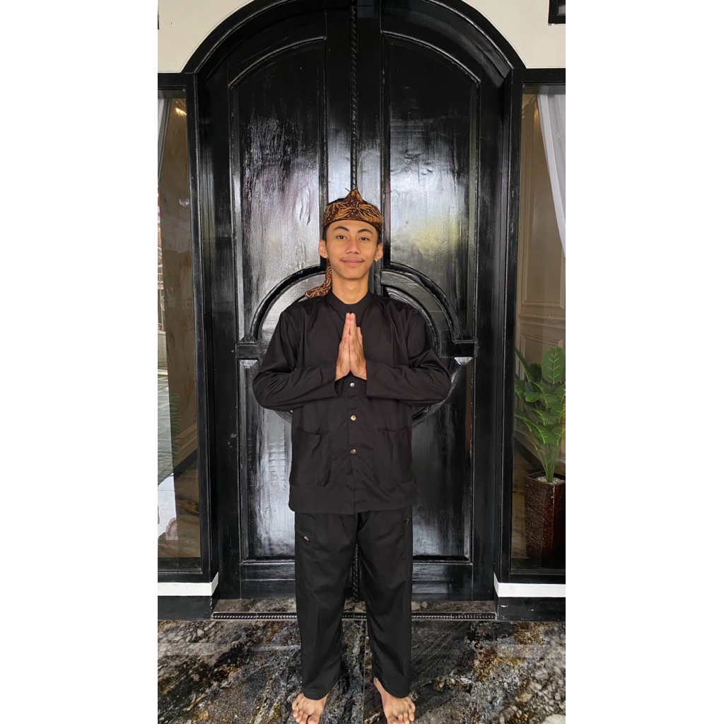 SETELAN PANGSI SUNDA  PRIA DEWASA BAHAN KATUN DRILL PREMIUMM