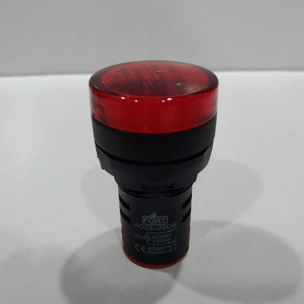 Pilot Lamp Panel Listrik Fort - Lampu Indikator Panel Box