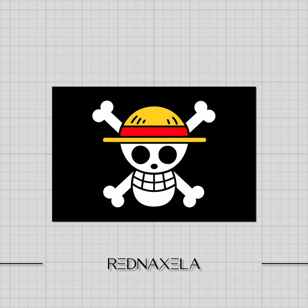 

Stiker Vinyl Mugiwara #2 One Piece Logo Stiker Koper Outdoor Waterproof Sticker