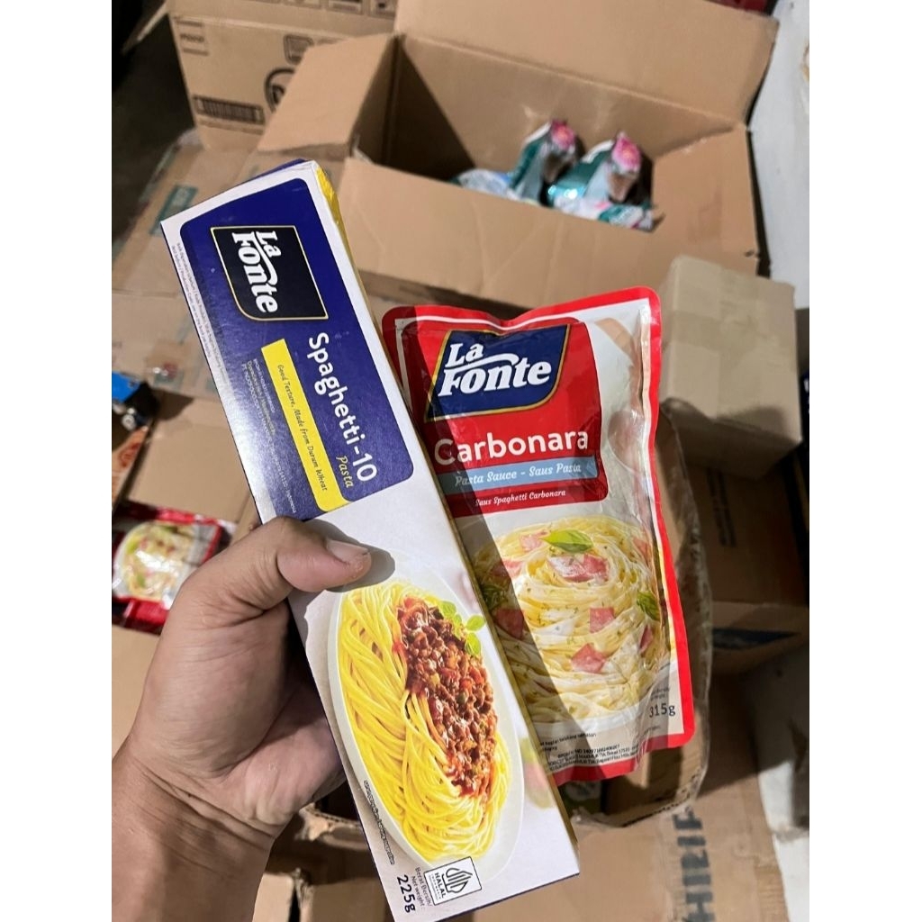 

Paket Spagetty carbonara