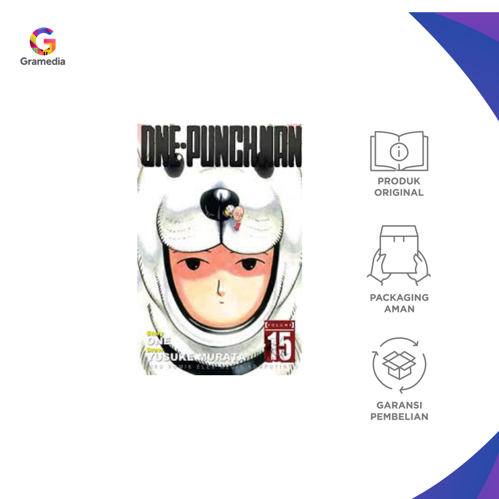 (Original) Gramedia Mall Pekanbaru ONE PUNCH MAN 15
