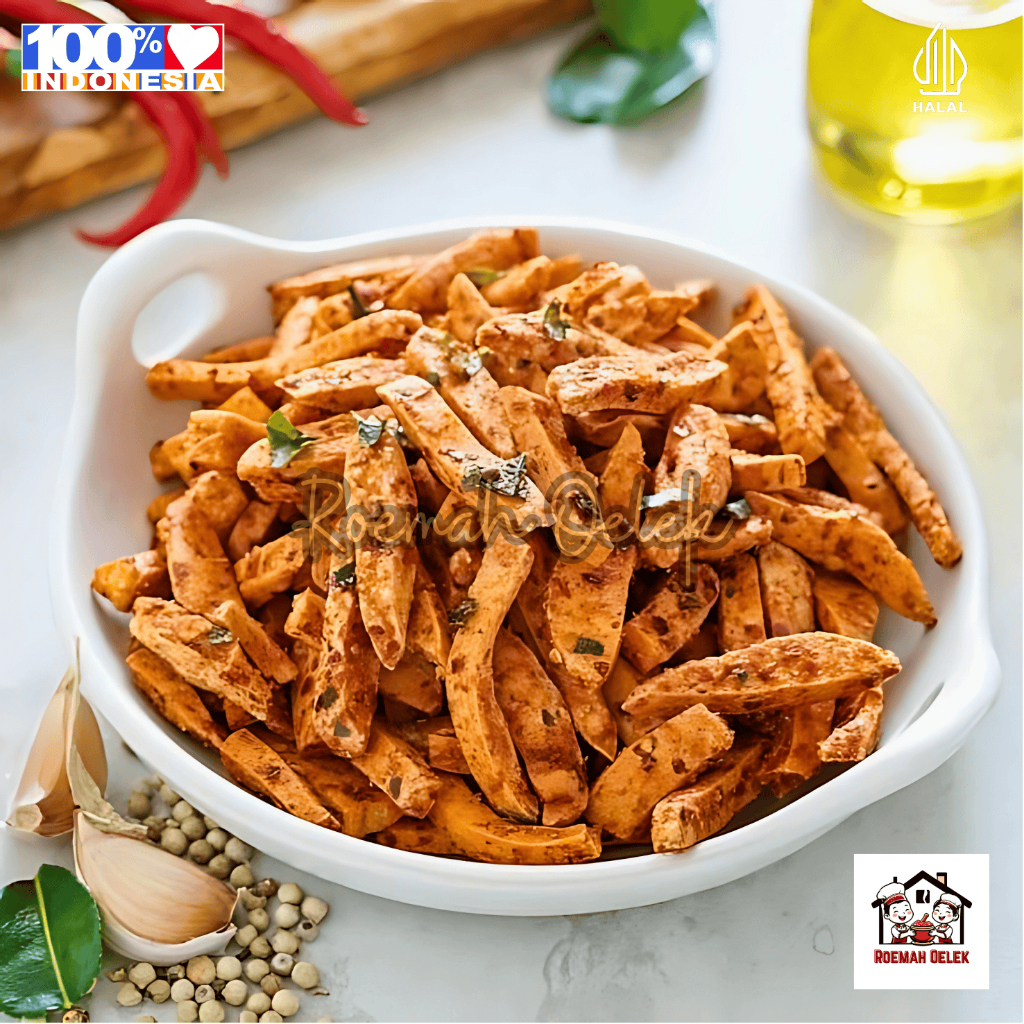 

Basreng Pedas Jeruk Gurih | Bakso Goreng Renyah Siap Makan | Camilan Pedas Tahan Lama Premium 100gr – Garing Pedas, Bumbu Nendang!