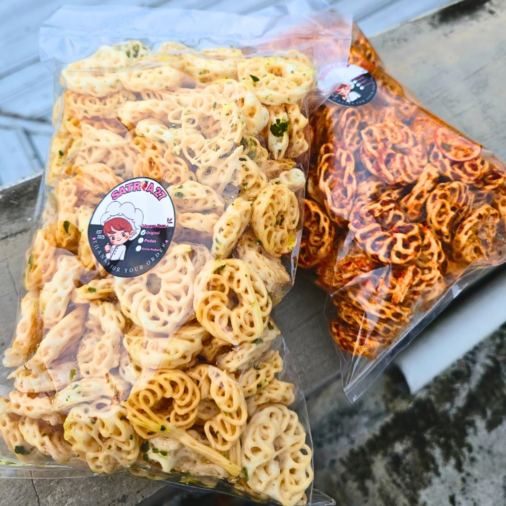 

seblak viral kerupuk pedo/kerupuk mawar/kerupuk rafael pedas daun jeruk bumbu melimpah