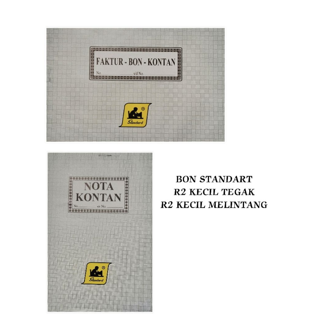 

Bon Faktur Standard 2 Ply Kecil ( 10.5 X 16 cm ) / Lsn ( 12 Pcs )