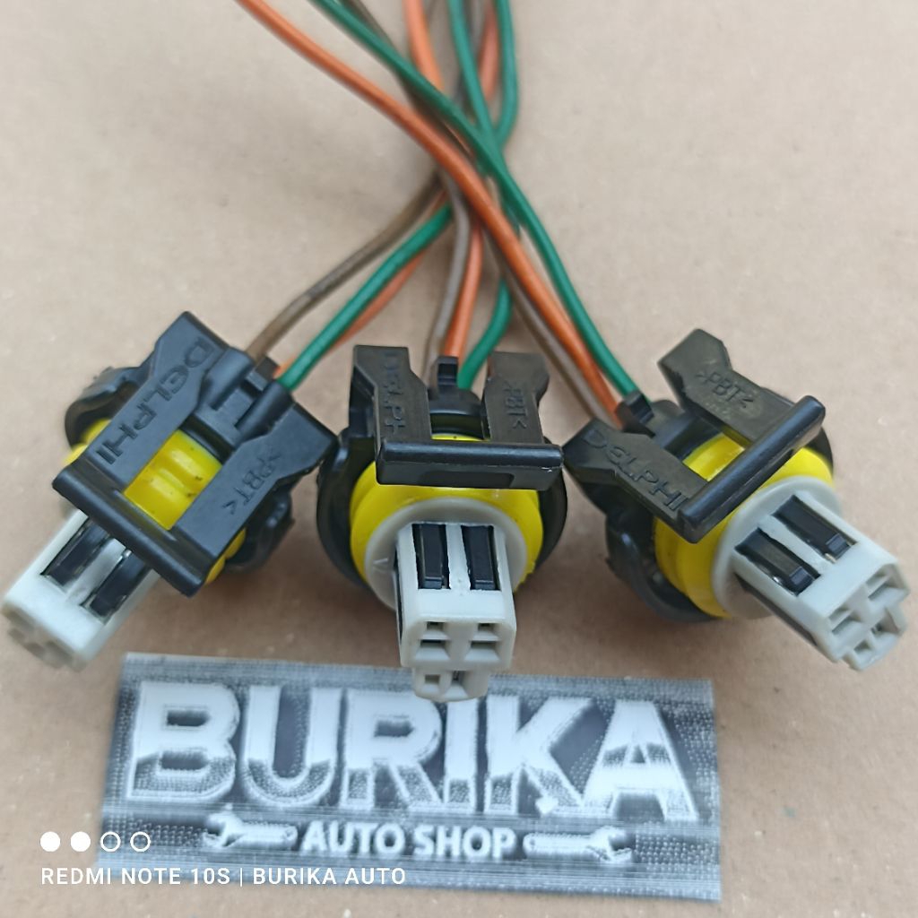 SOKET KONEKTOR SENSOR LPS FREON AC CHEVROLET SPIN CAPTIVA AVEO OPTRA ZAVIRA TRAX FEMALE ORIGINAL
