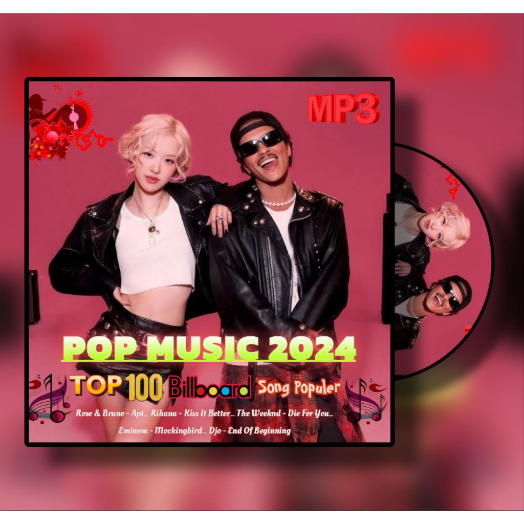 KASET MP3 LAGU POP MUSIC 100 BILLBOARD TOP SONG - KASET MP3 LAGU BILLBOARD - KASET LAGU BARAT - KASE