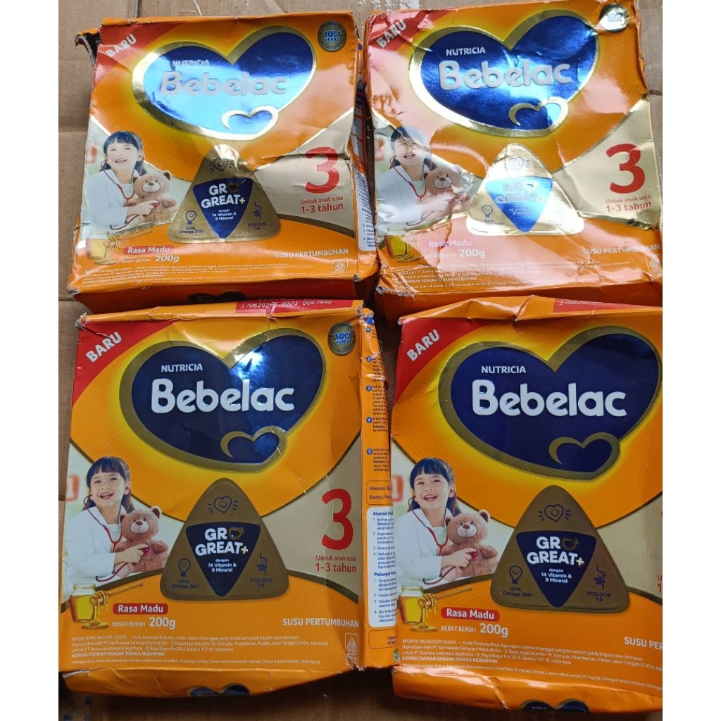 

Bebelac 3 Rasa Madu 200g Kemasan Rijek Exp 14 Des 2026