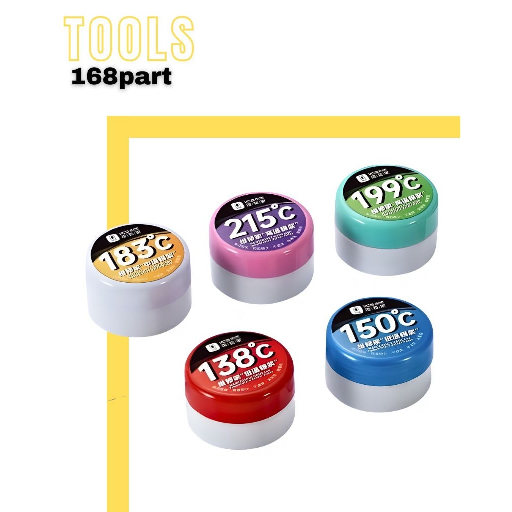 TIMAH PASTA YCS 138° ; 150° , 183° , 199° , 215°