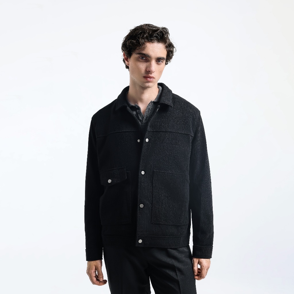 Heymale Wooden Jacket Jaket Pria