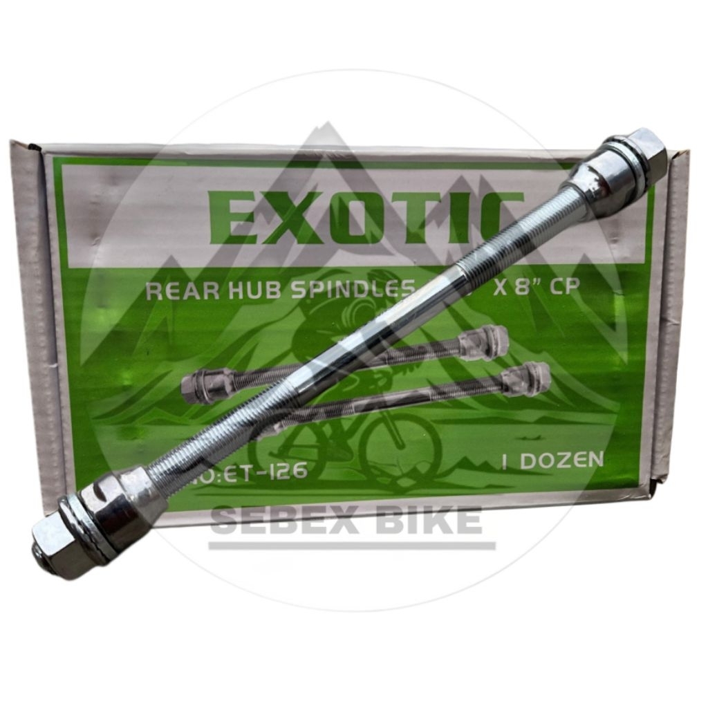 As Belakang Exotic 20 cm As Sepeda Bmx, Mtb, Lipat, Sepeda Anak, Onthel chrome cp new produk