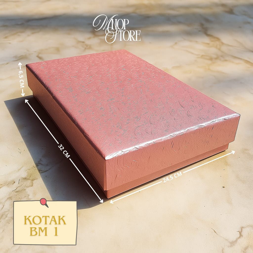 

KOTAK KADO BM1|SIZE 32 x 24.5 x 6.5 CM|MNOP STORE|
