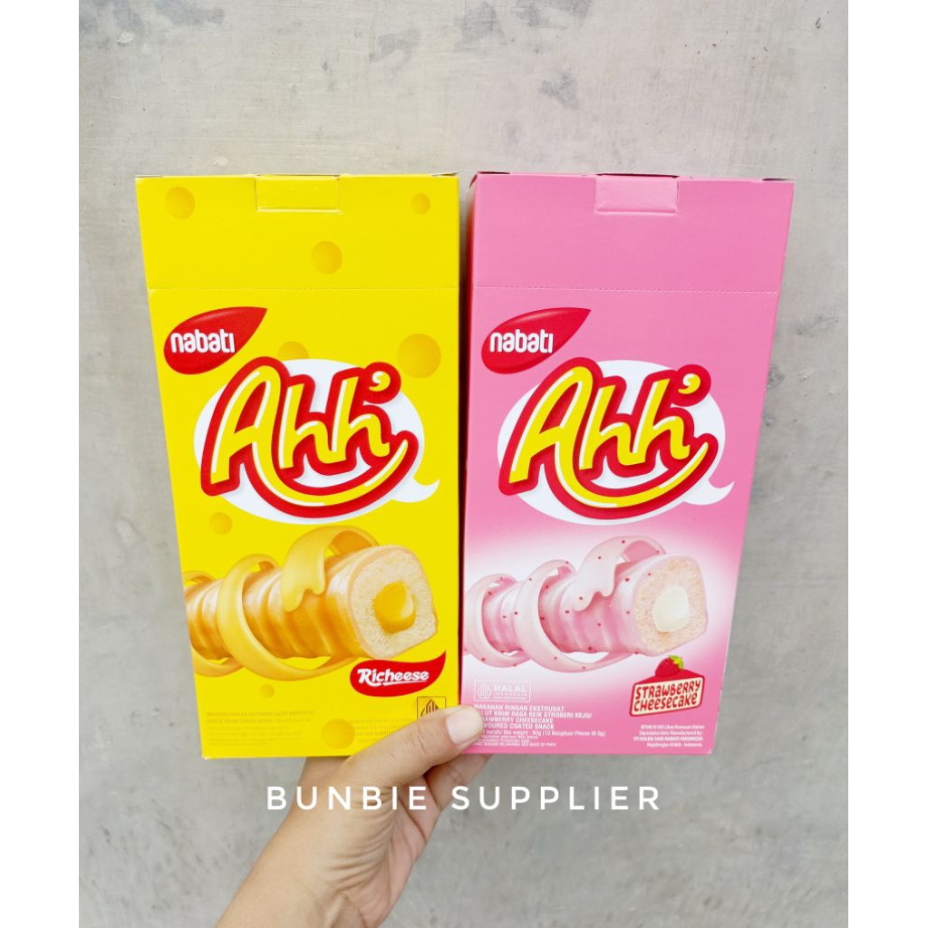 

Richeese Nabati Ahh 1 Box isi 10pcs 14gr