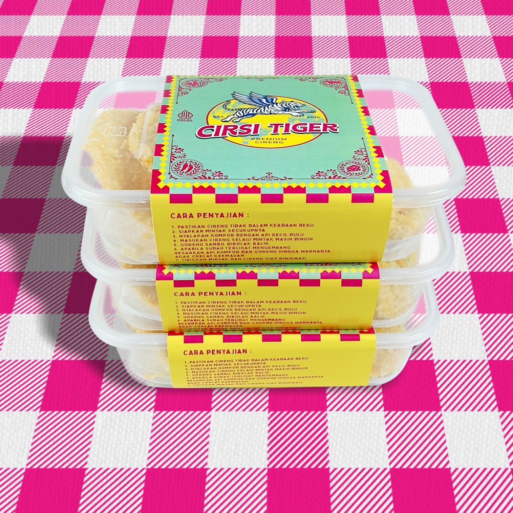 

Cireng isi Ayam x Keju x Sapi By Cirsi Tiger - MENTAH