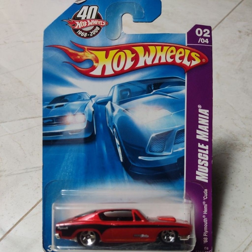 Hot Wheels 68 Plymouth Hemi Cuda