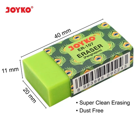 

Joyko Eraser Penghapus ER-107 Penghapus Kecil Motif Hewan