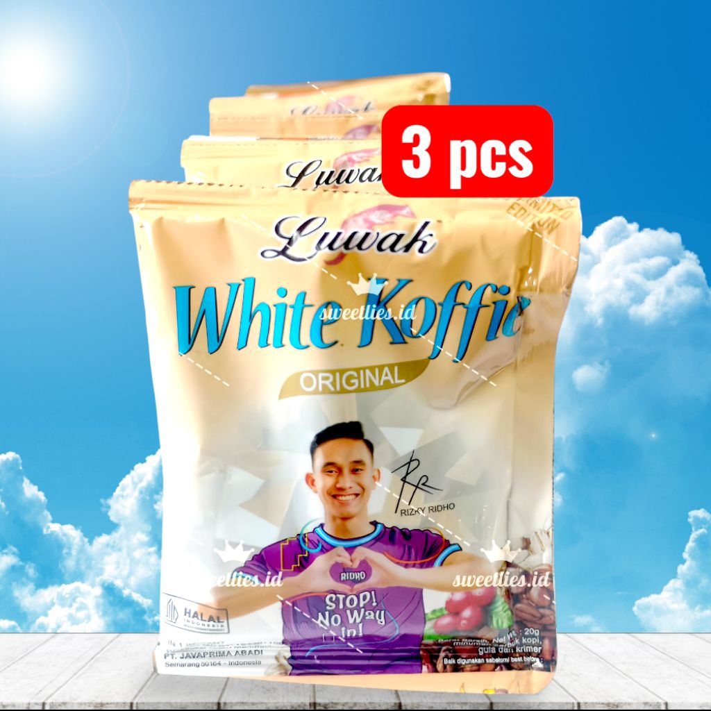 

luwakwhite coffe 3 pcs