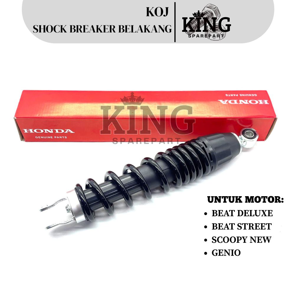 (HONDA) SHOCK BREAKER BELAKANG KOJ/ SHOCK BREKER/ SHOCK MOTOR GENIO/ BEAT STREET/ SCOOPY NEW/BEAT DE