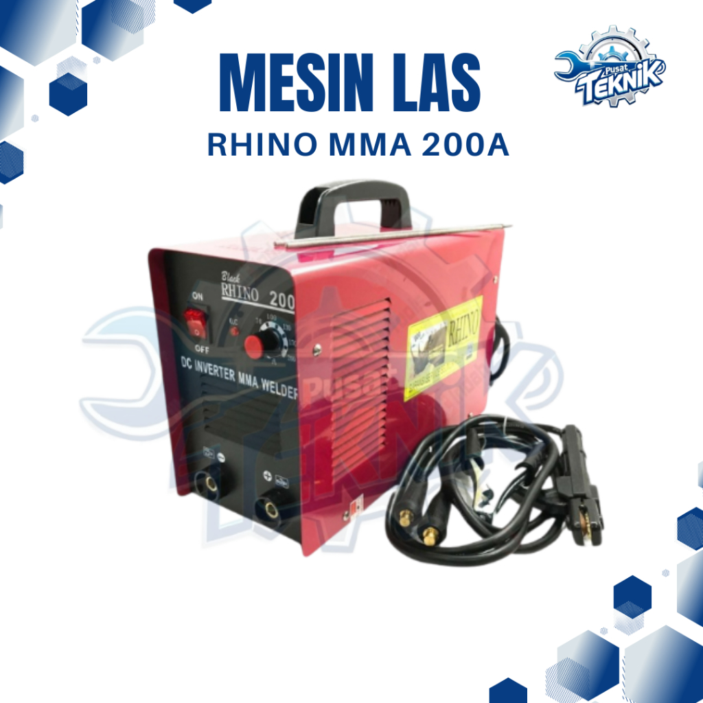 Mesin Las RHINO Travo las MMA 200A