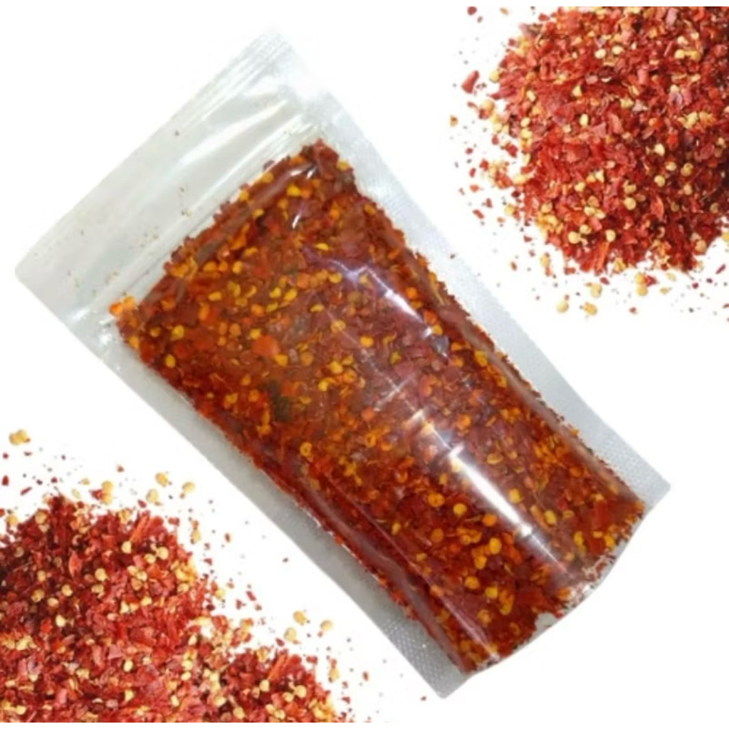 

Chili Flakes extra pedas 100GRAM Cabai Kasar