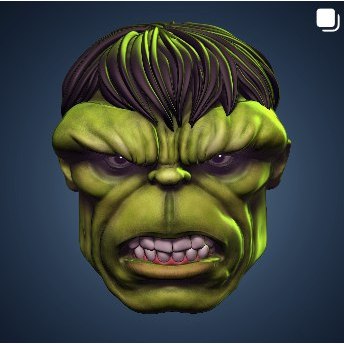 Headsculpt Head HS Hulk Angry Mezco Cosmic Mythic Legions Mezco Mcfarlane Adam Muff Toys Notaman Shf