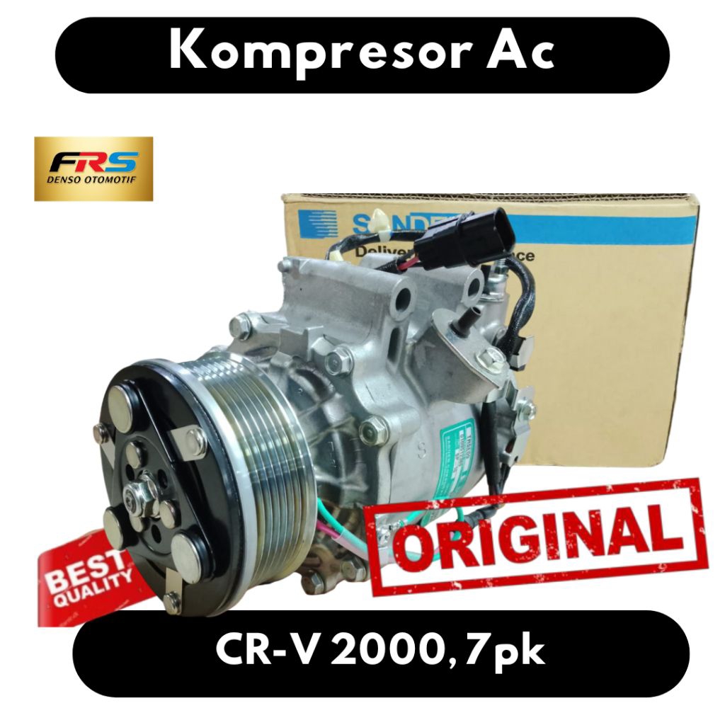 KOMPRESOR AC CRV 2000 7pk GEN 3 COMPRESOR AC CRV 2000 7pk GEN 3 original