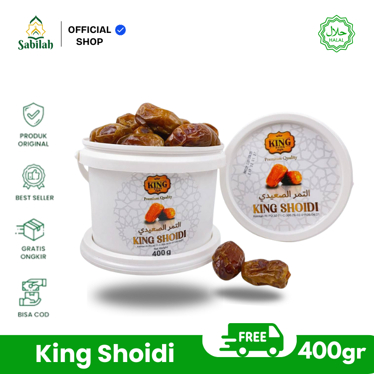 

Kurma King Shoidi 400gr Kurma King Shoidi Kemasa Ember