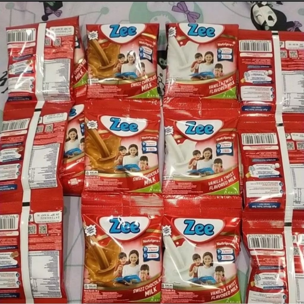 

SUSU ZEE BONUS VANILA 10+1, PER RENTENG.