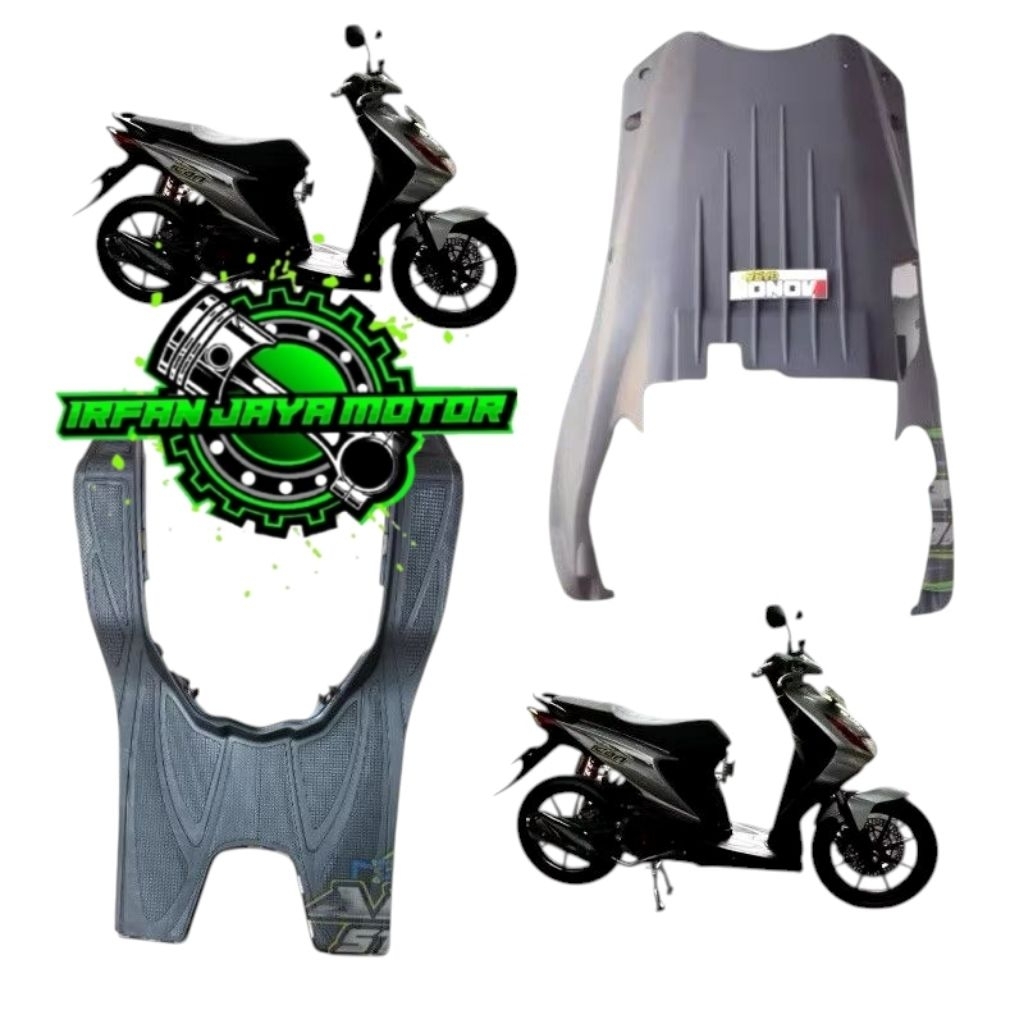 Bodres Pijakan & Kolong Beat Karbu 2008-2012 / Dek Pijakan Kaki & Dek Kolong Beat Karbu Old 2008-201