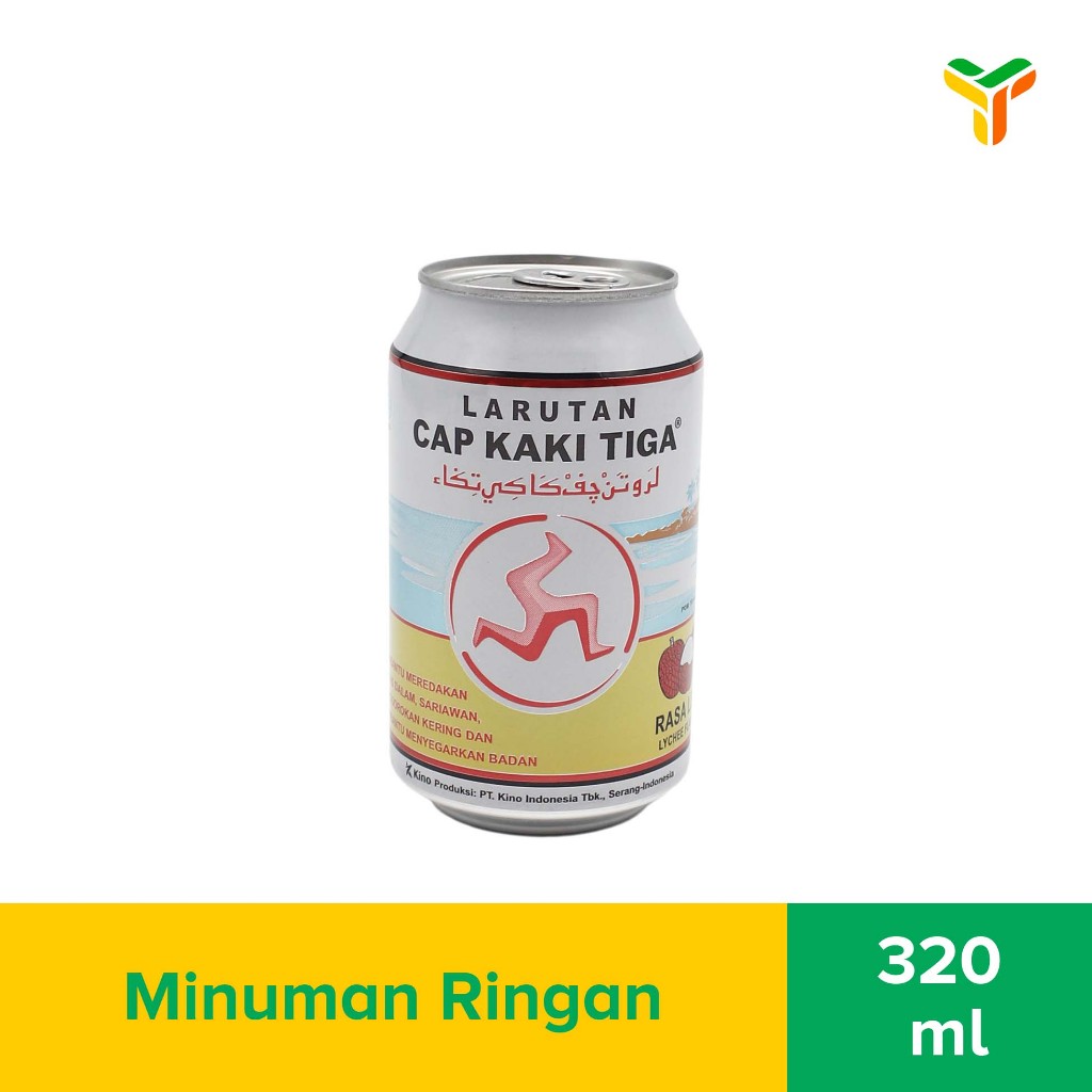 

Cap Kaki 3 Leci Kaleng Isi 320 Ml