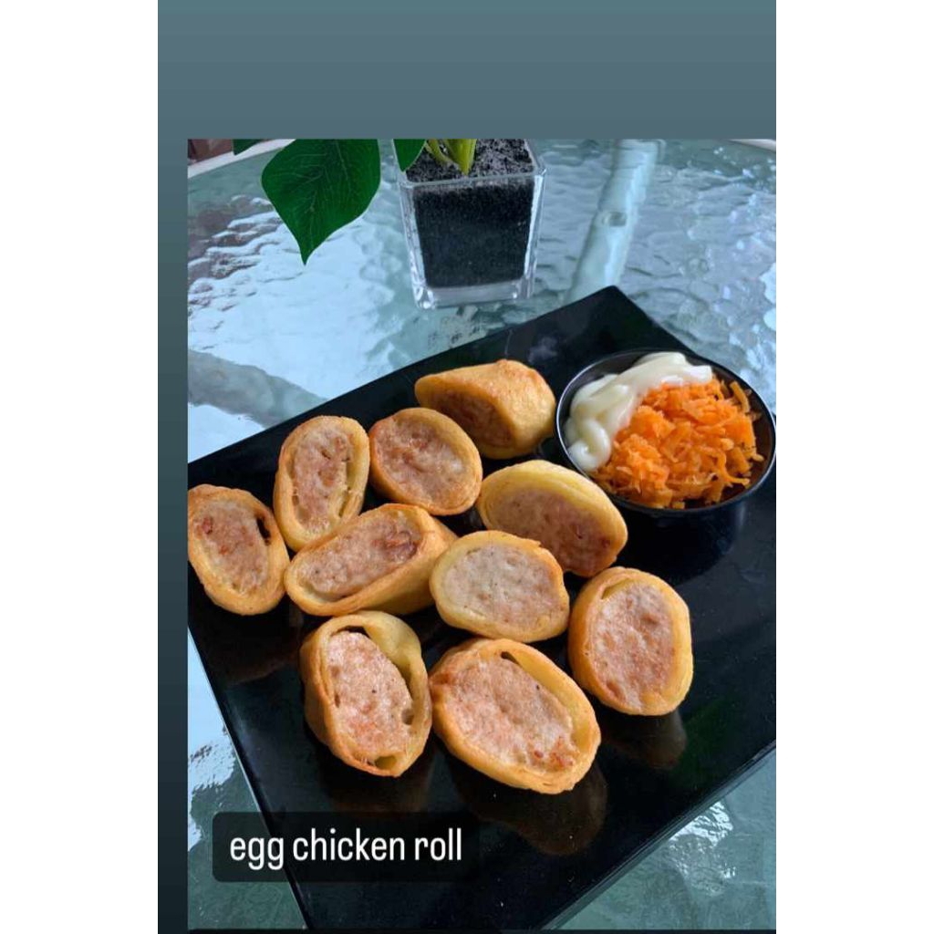 

Egg Chiken Roll