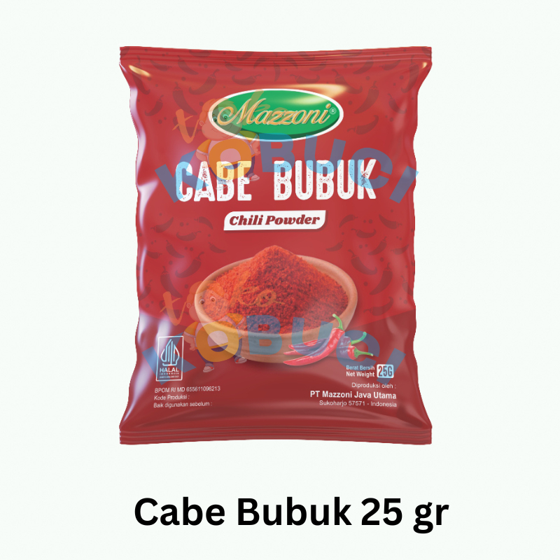 

Mazzoni Cabe Bubuk 10x25 gr