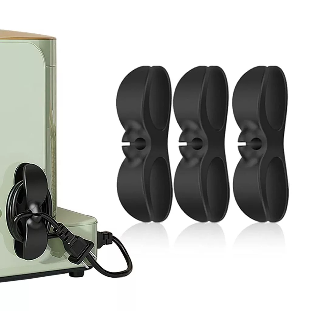 Kabel Holder Organizer Klip Pita - Klip Pita Tempel Alat Gulung Kabel