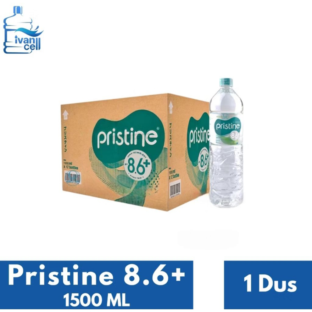 

⚡INSTANT⚡(1 DUS) PRISTINE BOTOL 1500 ML isi (12 BOTOL)- ORIGINAL 100%
