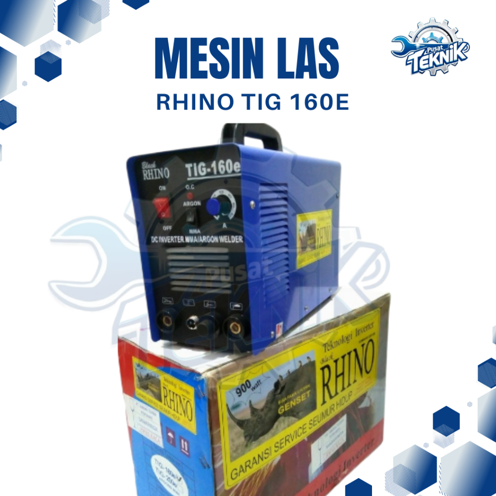 Travo Las RHINO TIG 160E Rhino Tig 160 E Mesin Las Argon 160 A Trafo Travo Las Stainless Steel MESIN