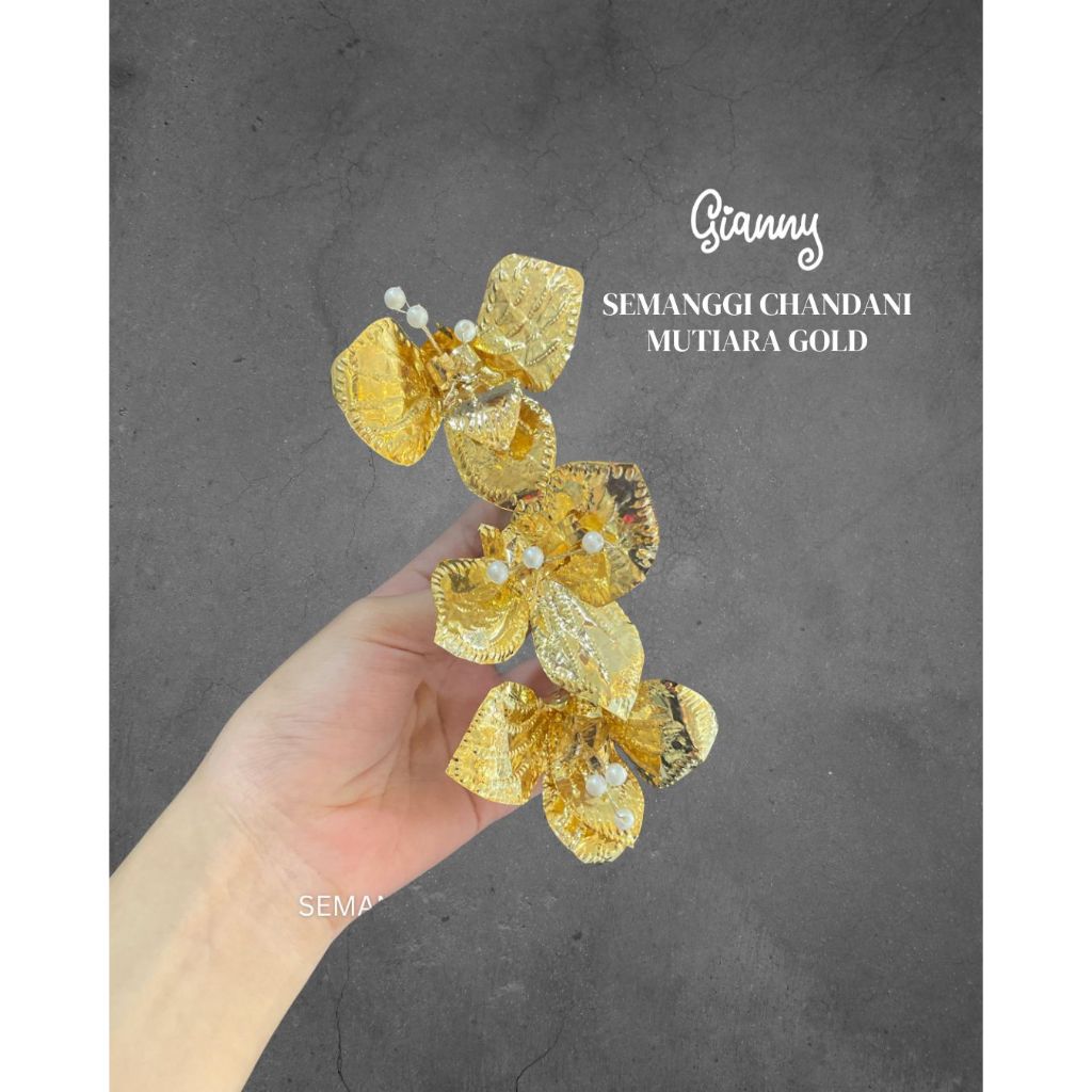 Semanggi Chandani Mutiara / Semanggi / Aksesoris Rambut / Aksesoris Hairdo