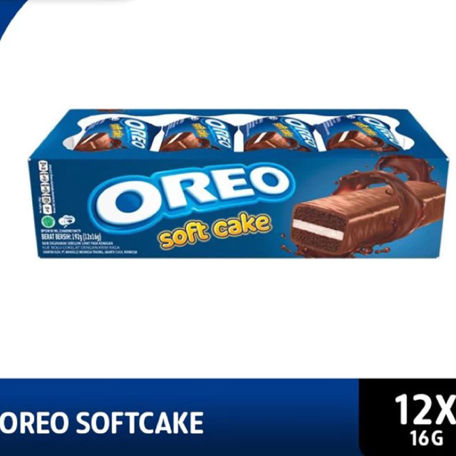

(BOX) Oreo Soft Cake Bolu (12 pcs)