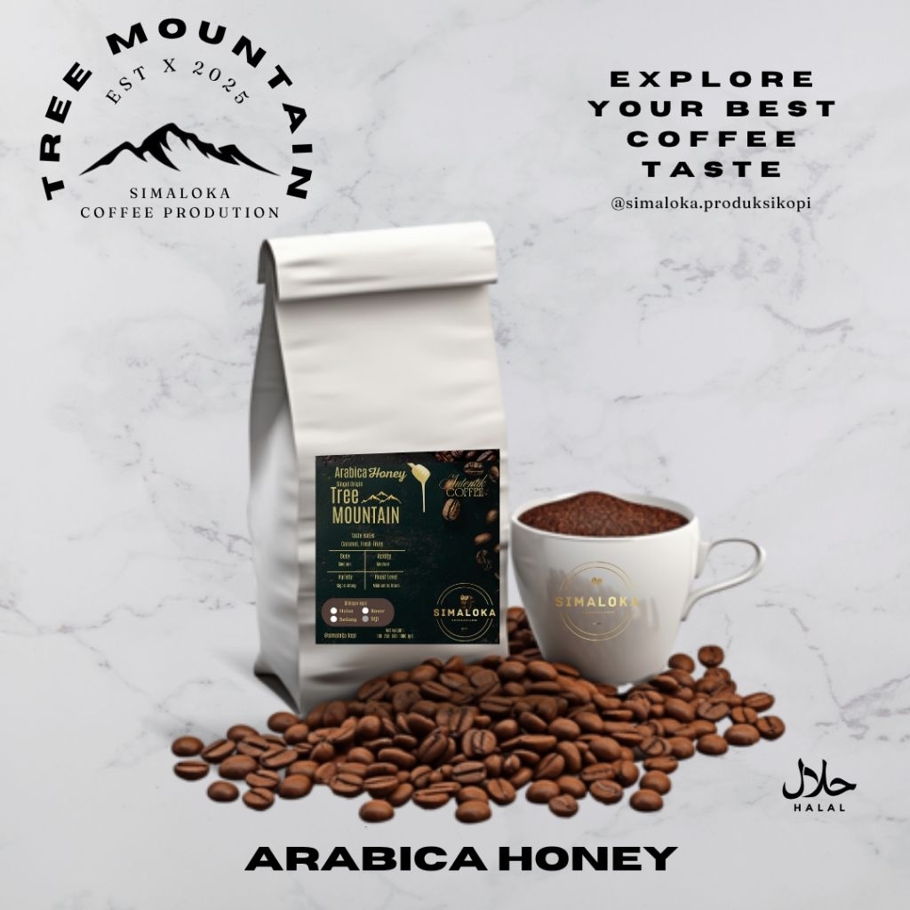 

Specialty Arabica Honey, Origin Gunung Tilu