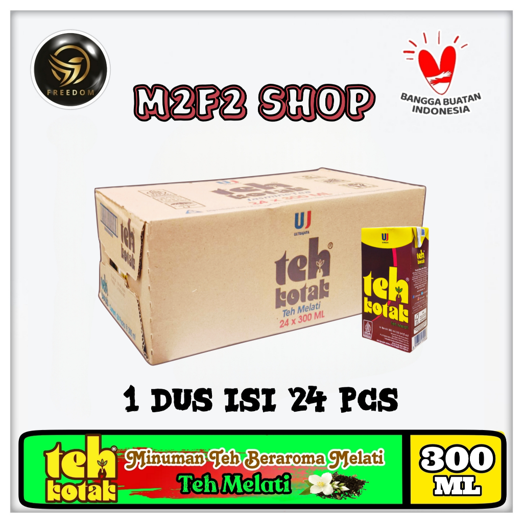 

Teh Kotak Ultra Original Jasmine Tea | Teh Melati - 300 ml (Kemasan Karton)