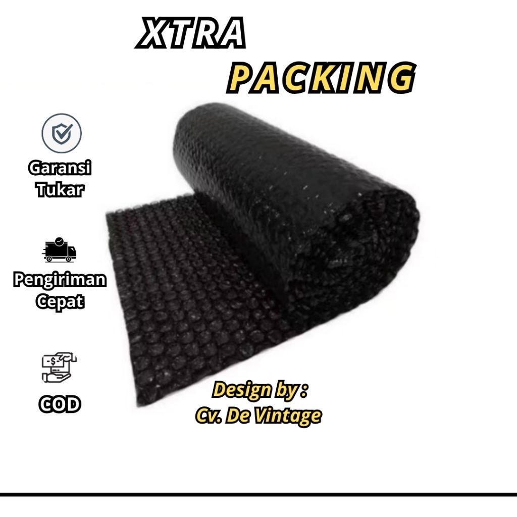 

Bubble wrap warna hitam untuk keamanan packing de vintage