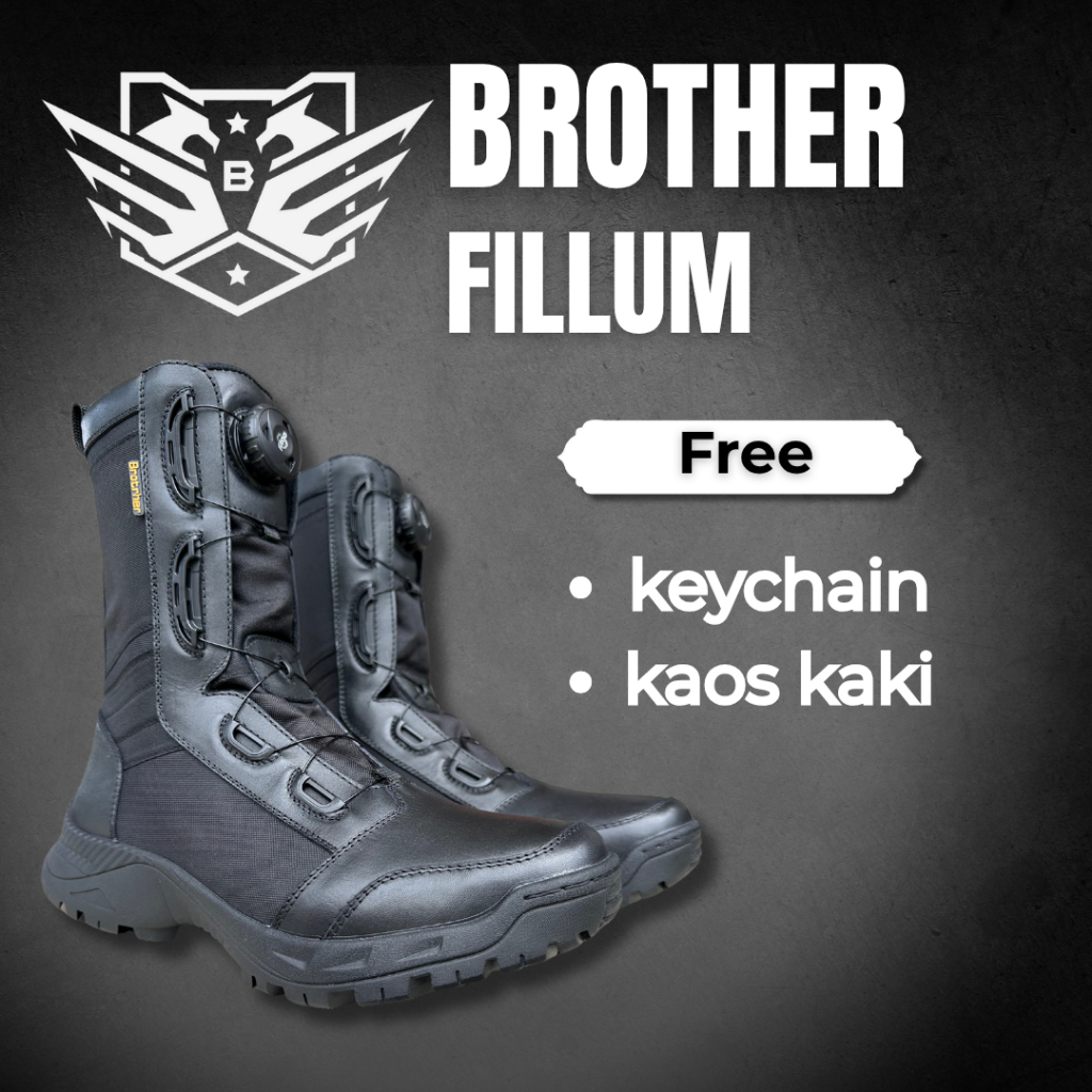 BROTRHER Fitgo Fillum Sepatu PDL Tali Putar