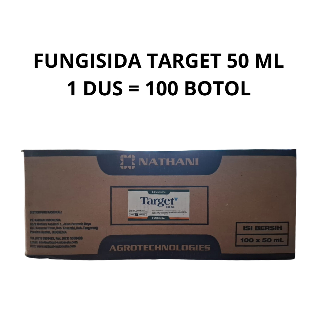 1 DUS FUNGISIDA TARGET 500SC 50 ML - 100 BOTOL