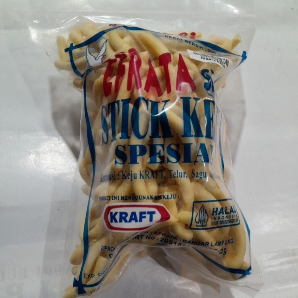 

stick keju spesial kraft efratai 200gr,EFRATA snack stick keju spesial