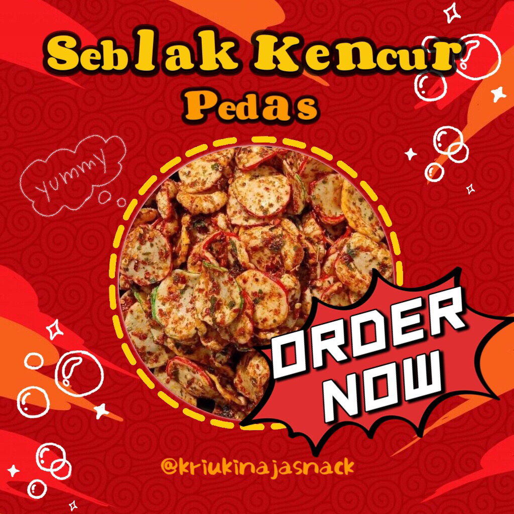 

Seblak Kencur Rasa Pedas 250g | 500g | 1kg