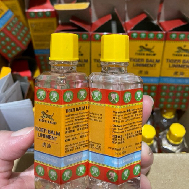 Tiger Balm Liniment 28ml Original Singapore Minyak Angin Tiger Balm Singapore
