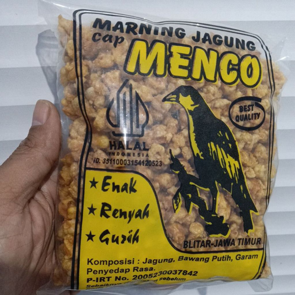 

Marning Jagung Gurih Cap Menco 150gr