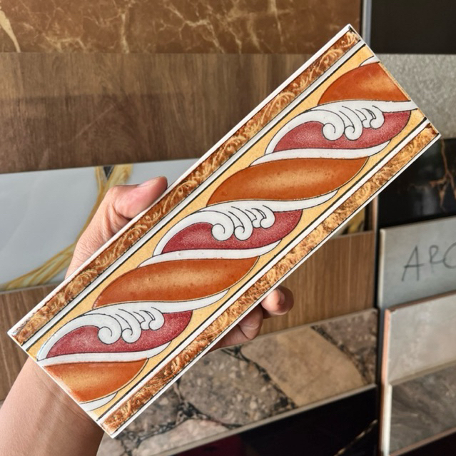 list keramik dinding 8x25 list keramik 8x25 new phyton brown